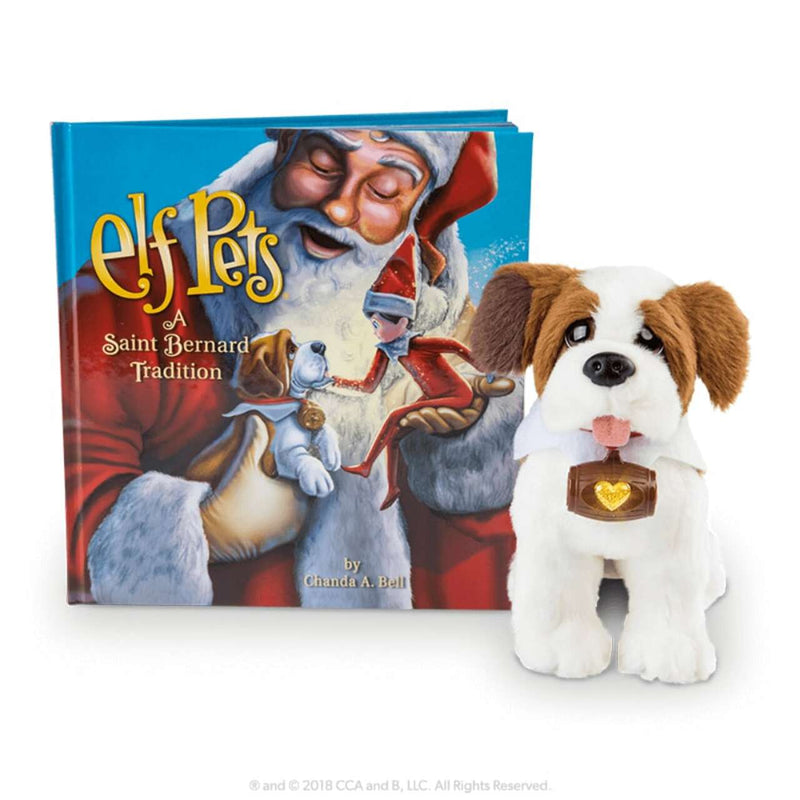 Elf Pets: A St. Bernard Tradition - The Country Christmas Loft