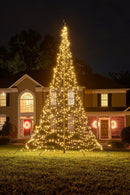 Fairybell 20 Foot Flagpole Tree - 1200 LED Warm White