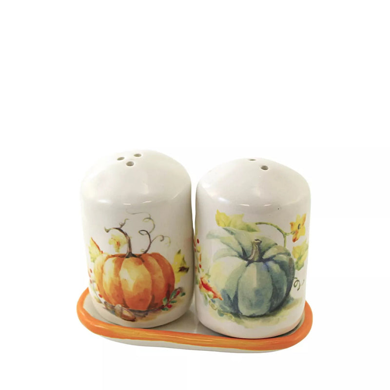 Painted Pumpkin Salt and Pepper - The Country Christmas Loft