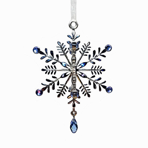 Metal Snowflake Signature Ornament - The Country Christmas Loft