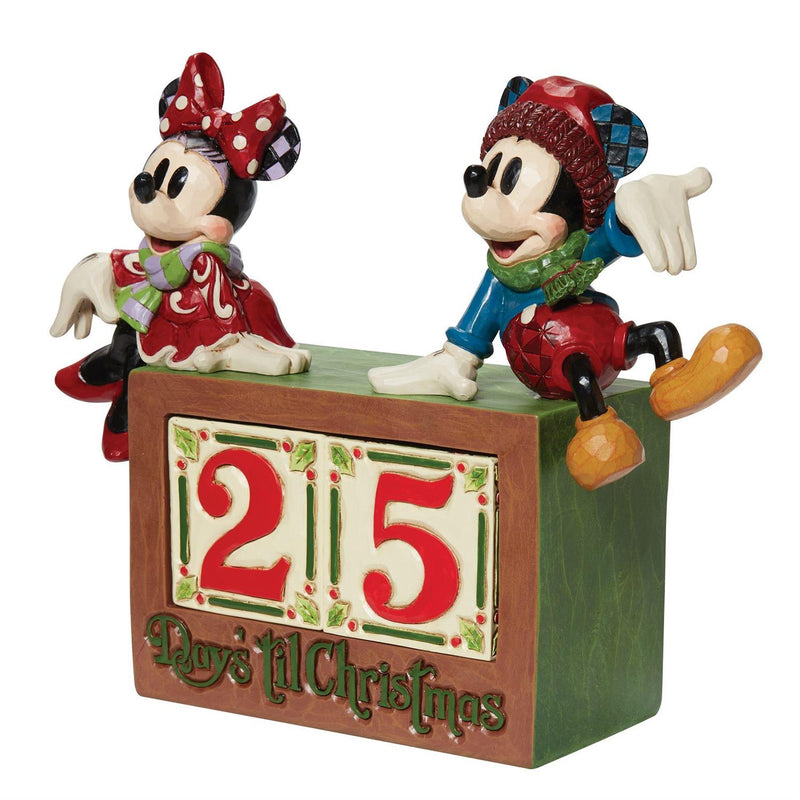 Mickey & Minnie Countdown Blocks - The Country Christmas Loft