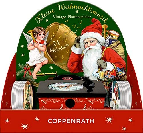 Vintage Gramophone Musical Advent Calendar - The Country Christmas Loft
