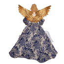 17 Inch Indigo Blue Angel Treetop - The Country Christmas Loft