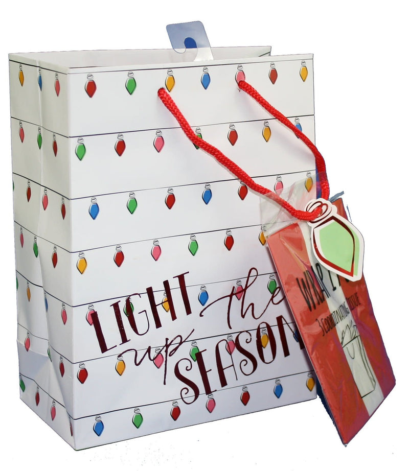 Traditional Gift Bag With Matching Tissue - - The Country Christmas Loft