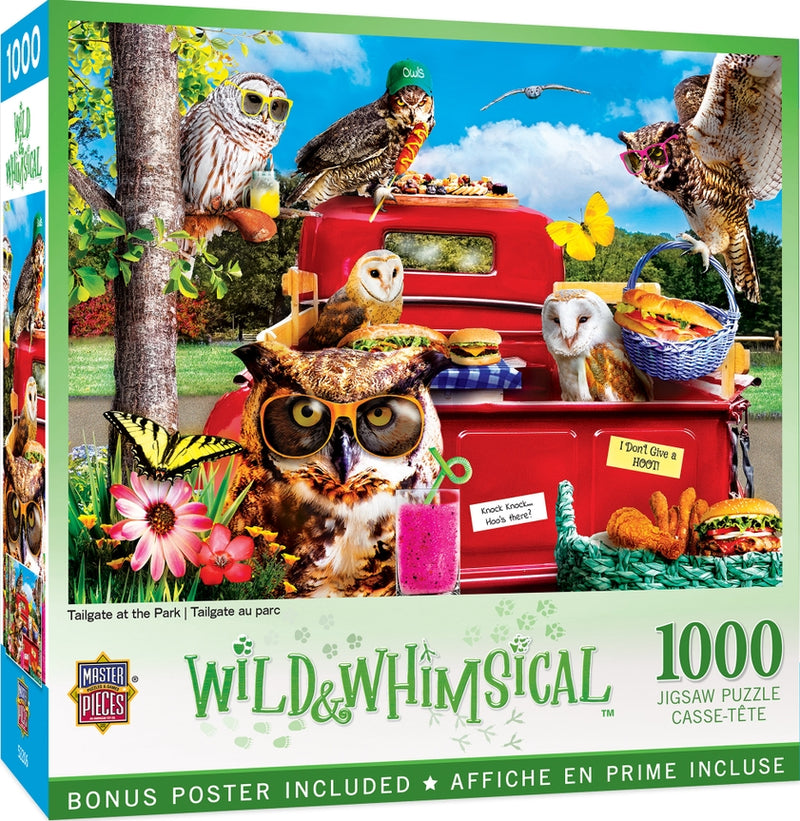 Wild And Whimsical - Tailgate At the Park 1000 Piece Puzzle