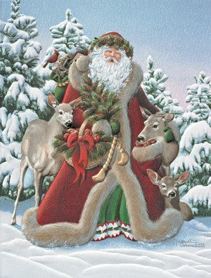 Saint Nick Petite Boxed Cards - The Country Christmas Loft