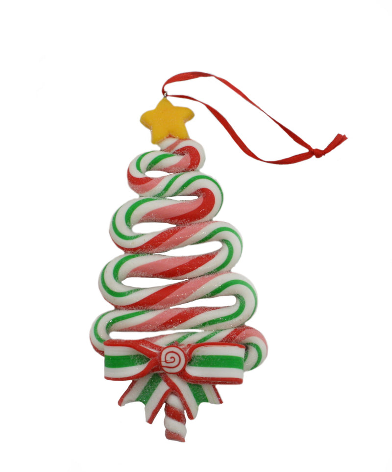 Kurt Adler Candycane Treats Hanging Ornament - Multicolor Tree - The Country Christmas Loft