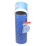Christmas Wine Box Tube - Snowflake