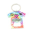 Tie-Dye T-shirt Bottle Opener Keychain - The Country Christmas Loft