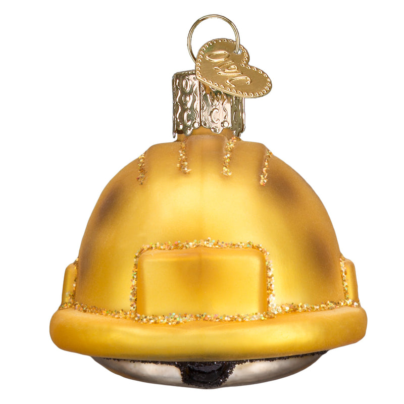 Old World Christmas Construction Helmet Ornament - The Country Christmas Loft