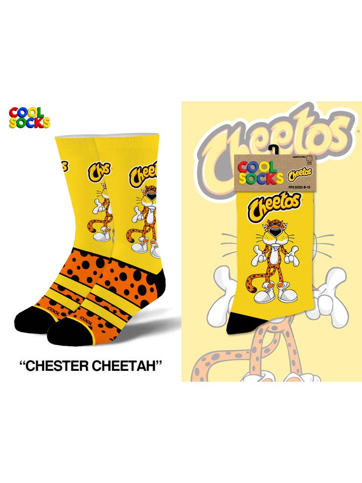 Chester Cheetah - Crew Socks