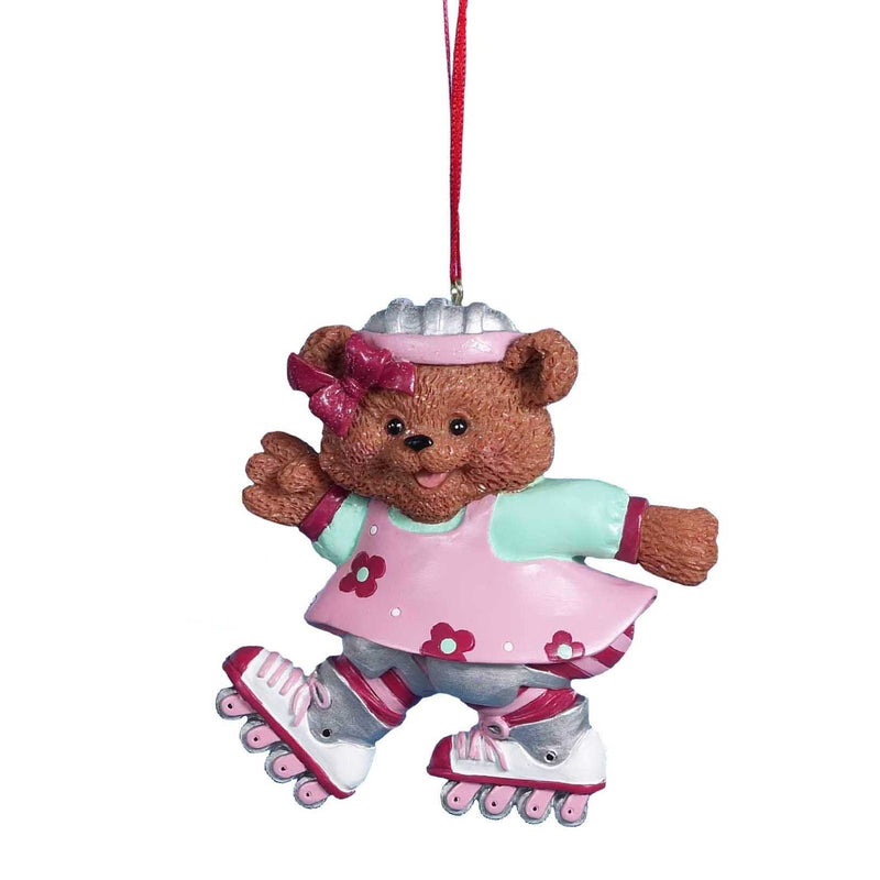 Roller Skating Ornament - Girl - The Country Christmas Loft