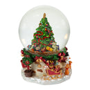 120MM Musical Christmas Tree Water Globe - The Country Christmas Loft