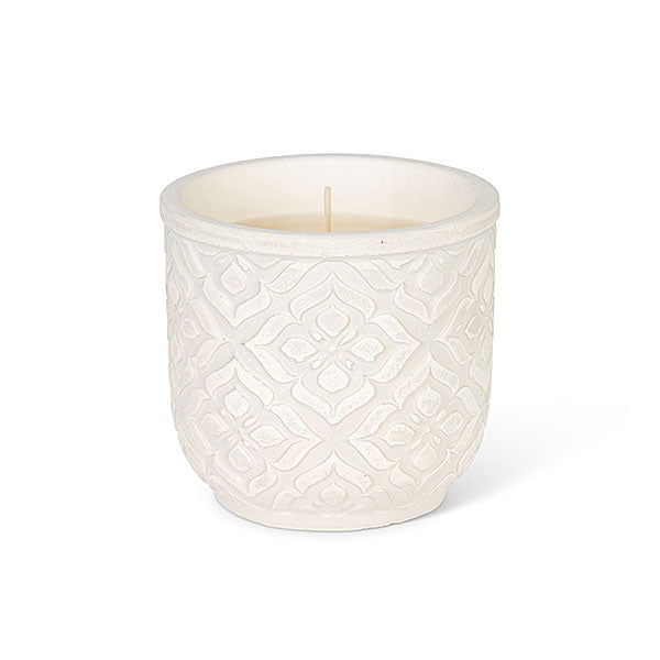 Candle in a Earthenware Jar - 3.5 Inch - Sunkissed