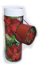 Christmas Wine Box Tube - - The Country Christmas Loft