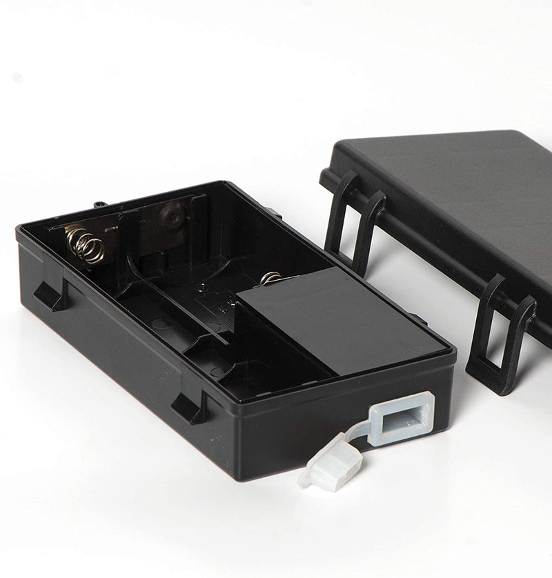 USB Battery Box (3 D-Cells) - Black - The Country Christmas Loft