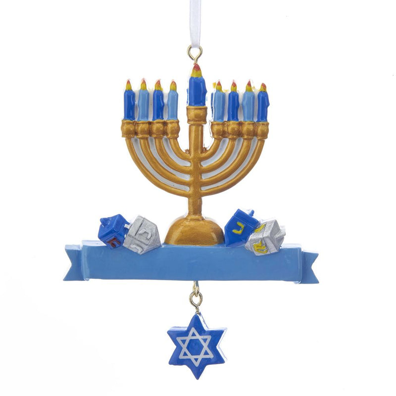 Resin Hanukkah Ornament - The Country Christmas Loft