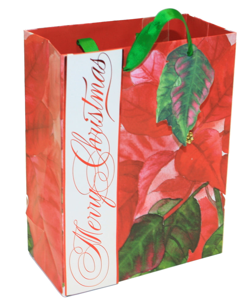 Traditional Medium Handmade Gift Bags - Water Color - The Country Christmas Loft