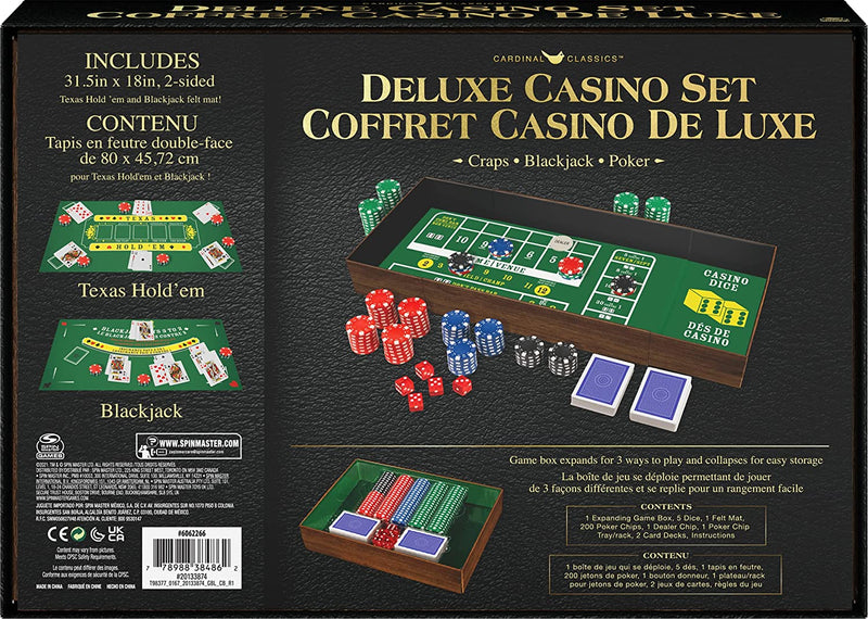 Deluxe Casino Set - The Country Christmas Loft