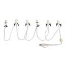 6 Socket Village Light Set with Bulbs - The Country Christmas Loft