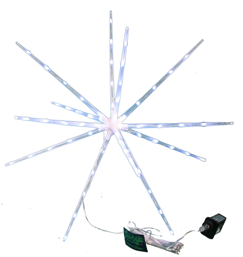 20 Inch LED Starburst - Cool White - The Country Christmas Loft
