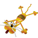 Spoonies Handcrafted Metalwork Magnet - Cat