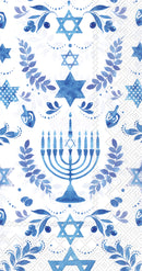 Hanukkah - Guest Towel - The Country Christmas Loft