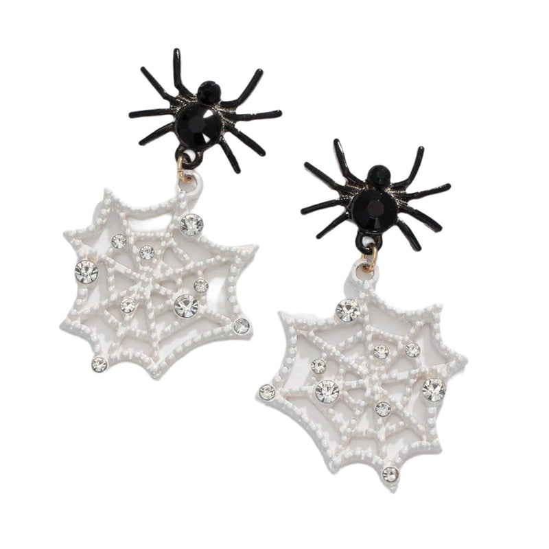 Spiders with Webs - Earrings