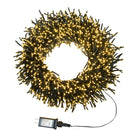2000-Light Warm White LED Cluster Light Set - The Country Christmas Loft