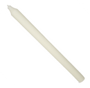 Rustic Taper Dinner Candle - 12 Inch Ivory