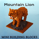 Mini Building Blocks - Mountain Lion - The Country Christmas Loft