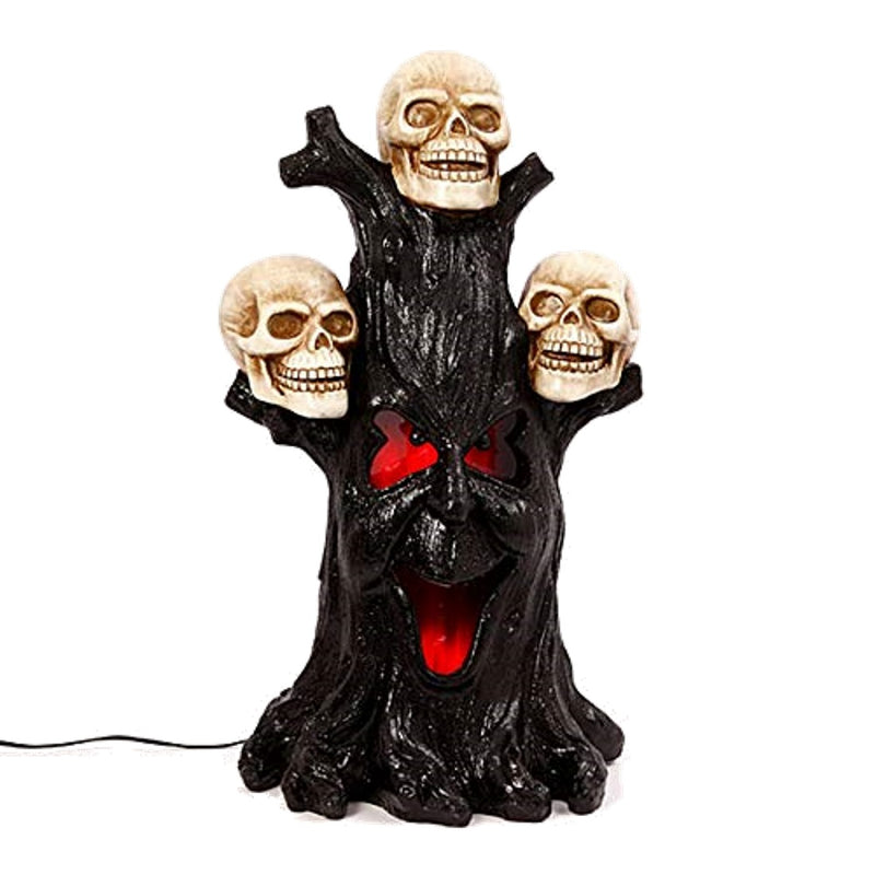 27" Electric Lighted Magnesium Haunted Tree - The Country Christmas Loft