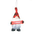 Personalized Gnome Ornament (Letters J-P) - - The Country Christmas Loft