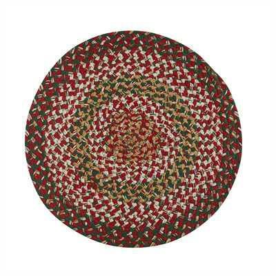 Holly Berry Braided Placemat - The Country Christmas Loft