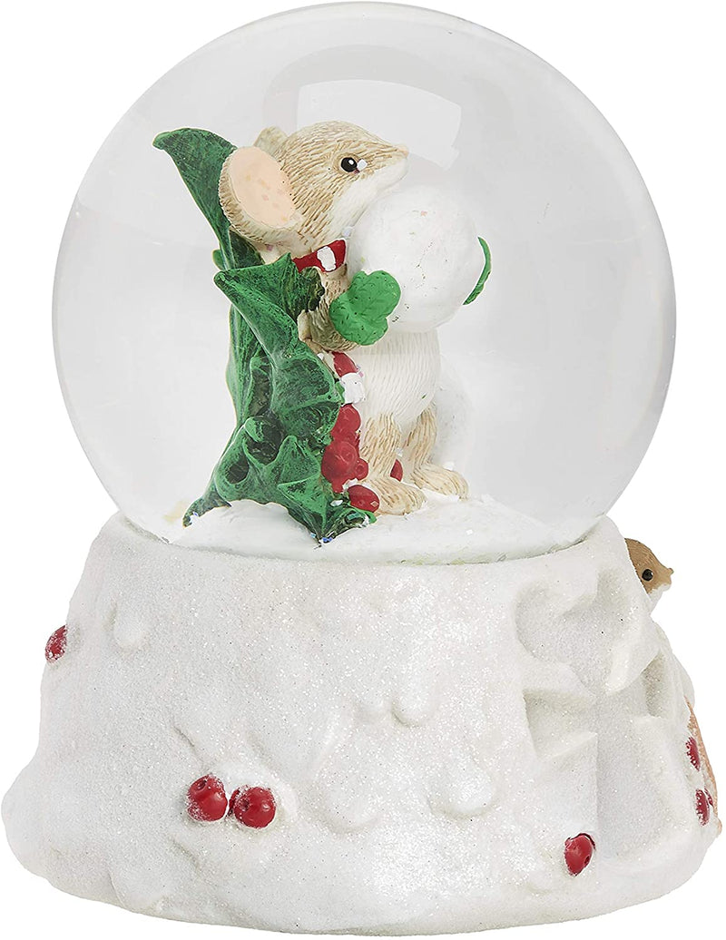 Charming Tails Musical Glitterdome - Snowy Fun for Everyone - The Country Christmas Loft