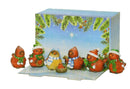 Cardinal Creche - 7 Piece Cardinal Nativity - The Country Christmas Loft