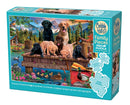 Pups and Ducks (Family) 350 Piece Puzzle