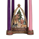 Nativity with Arch Christmas Advent Candleholder - The Country Christmas Loft