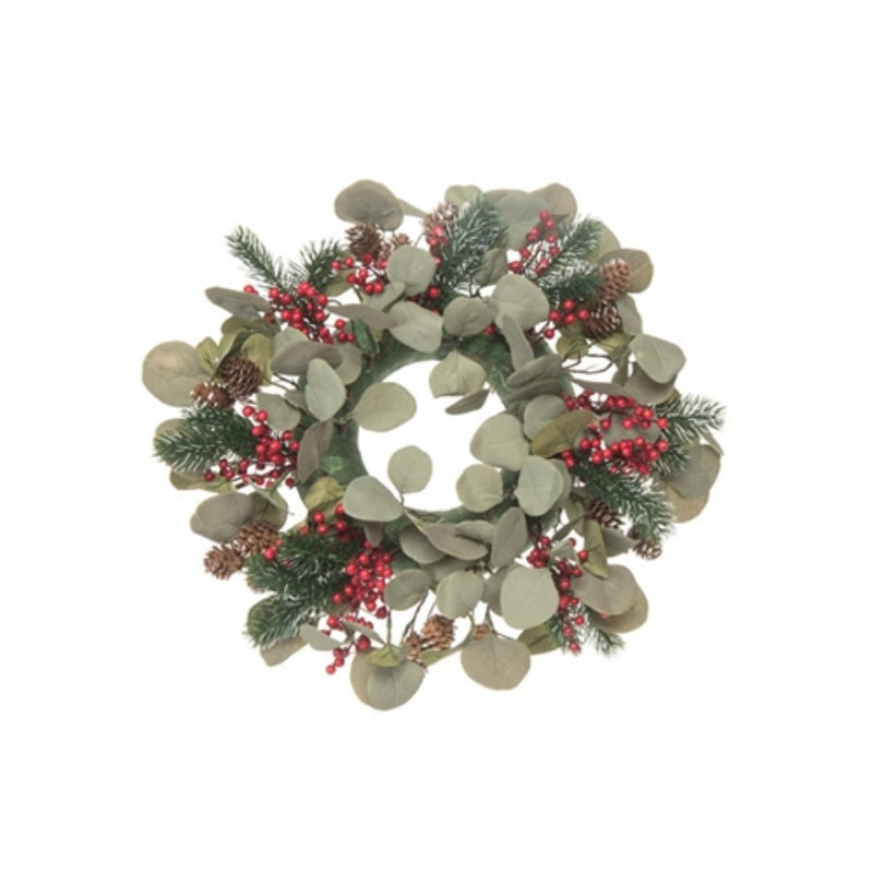 Wreath Pinecone And Berry - The Country Christmas Loft