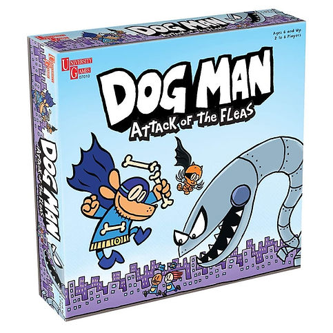 Dog Man Attack Of The Fleas Game - The Country Christmas Loft
