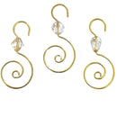 Clear Acrylic Ornament Hooks 24Pc - 2.25" - The Country Christmas Loft