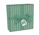 Square Giftbox with Ribbon - - The Country Christmas Loft