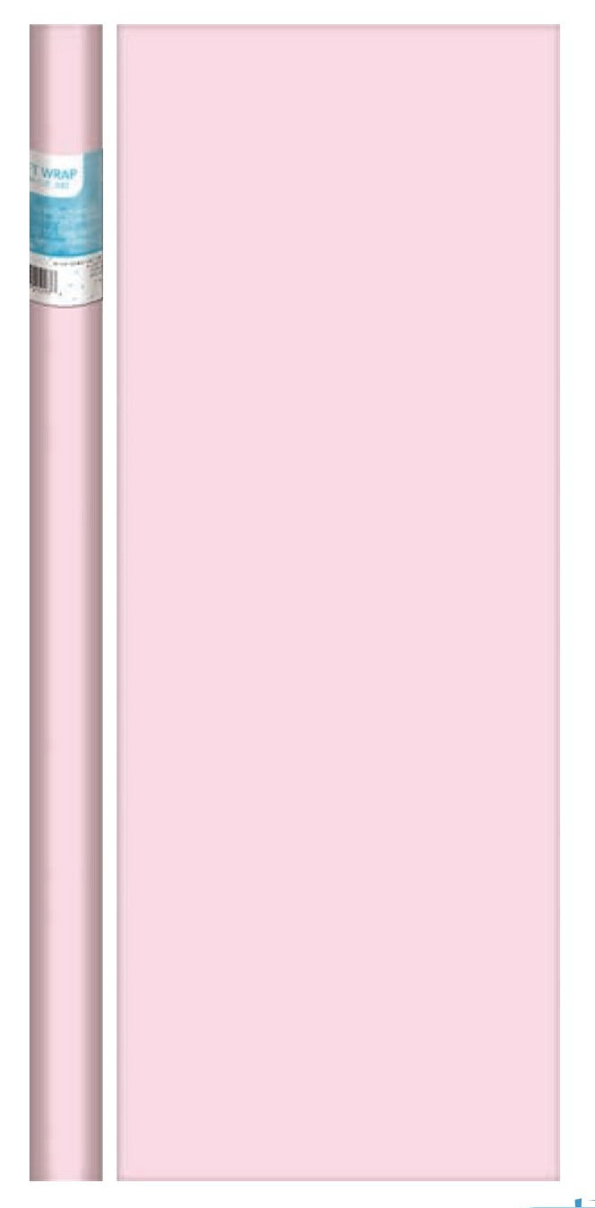 Solid Light Pink Gift Wrap - The Country Christmas Loft