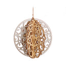 4" Wooden Star Snowflake Ornament - The Country Christmas Loft