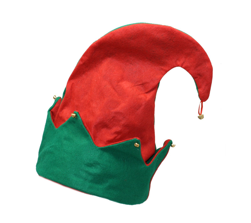 Holiday Elf Hat With Jingle Bells - The Country Christmas Loft