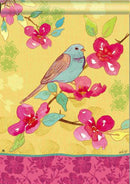 Spring Song Bluebird House Flag Seasonal Yard Banner Breeze Art 28 inch X 40" - The Country Christmas Loft