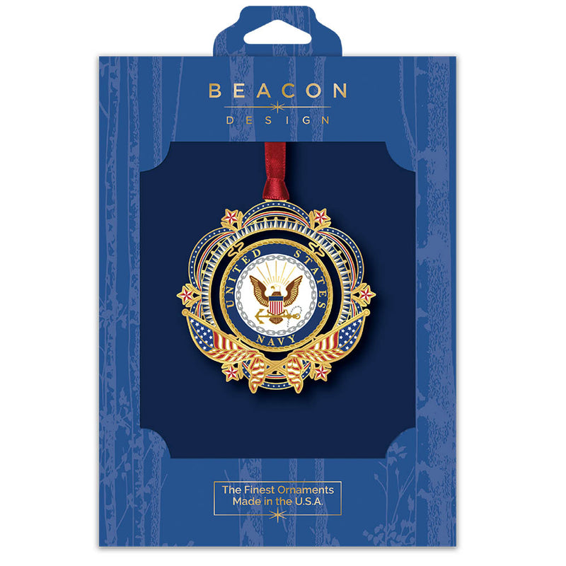 Patriotic U.S. Navy Ornament