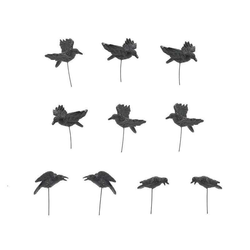 A Murder of Crows - 10 Piece Set - The Country Christmas Loft