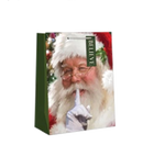 Traditional Small Gift Bag - Santa - The Country Christmas Loft