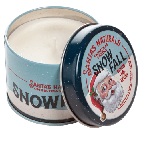Snowfall 3.5oz Tin Candle - The Country Christmas Loft